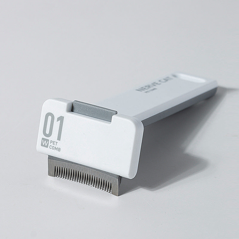 Floating Pet Hair Removal Grooming Tool