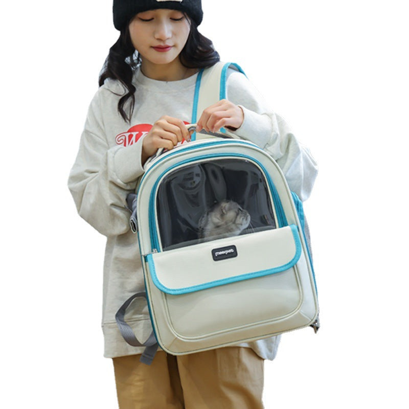 Portable Breathable Cat Shoulder Bag