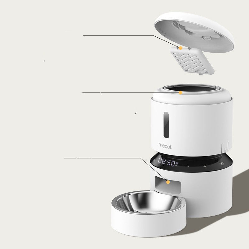 Capsule Automatic Double Pet Feeder