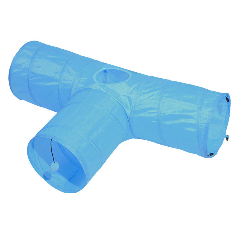 Foldable Cat Tunnel Climbing Toy