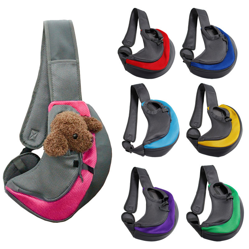 Outdoor Mesh Pet Carrier Sling Bag