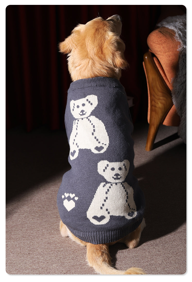 Thick Winter Sweater for Large Dogs