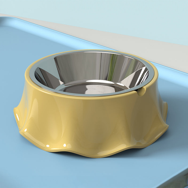 Non-Slip Stainless Steel Pet Food & Water Bowl