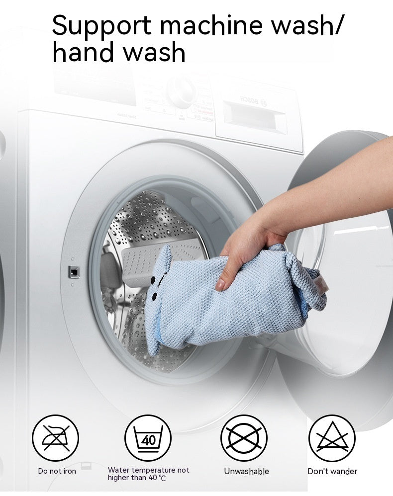 Quick-Drying Absorbent Dog Bathrobe Towel