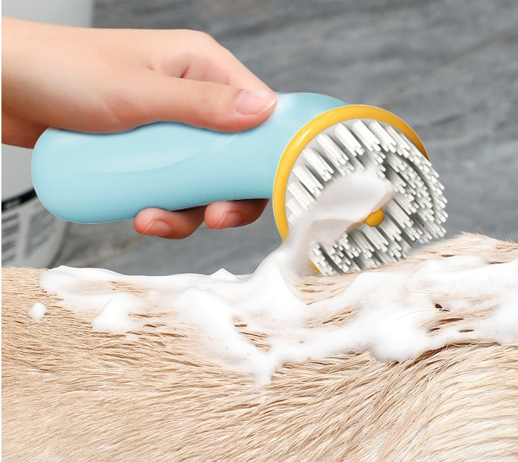 Handheld Pet Bath Brush Grooming Tool