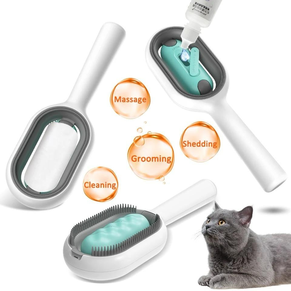 Dematting Pet Grooming Brush for Dogs & Cats