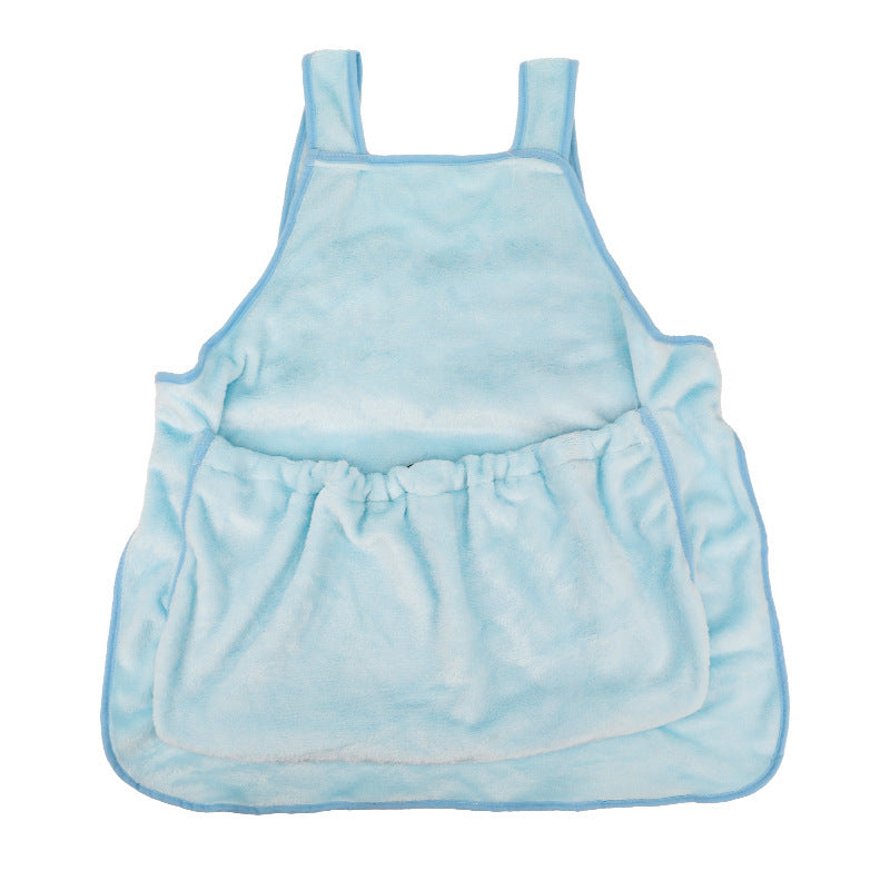 Plush Pet Carrier Apron for Cats & Dogs
