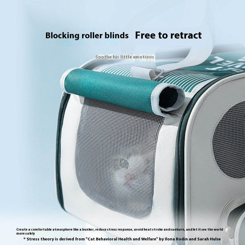 Large Capacity Breathable Pet Backpack