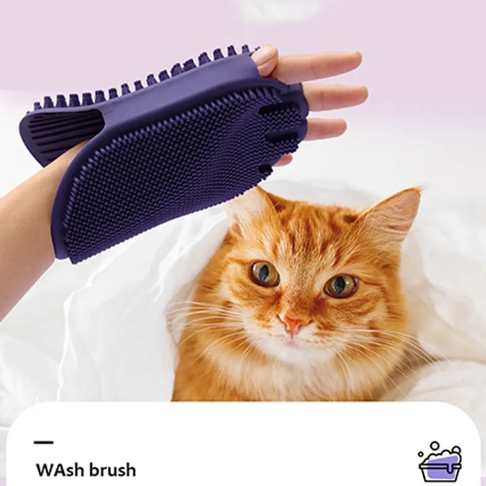 Dual-Sided Massaging Pet Grooming Brush