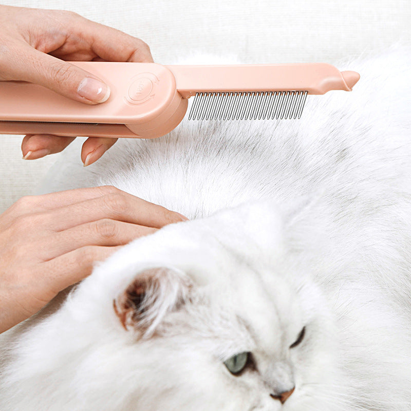 Pet Dematting & Massage Comb for Dogs & Cats
