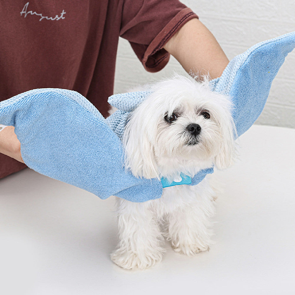 Quick-Drying Absorbent Dog Bathrobe Towel